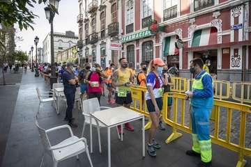 La LPA Trail  se celebró este sábado en la capital grancanaria/Carlos Díaz Recio.